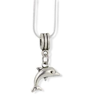 Dolphin Sea Ocean Charm Necklace